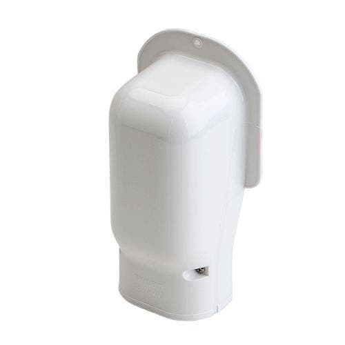 Inaba Denko Slimduct wall cover (SW-77), white