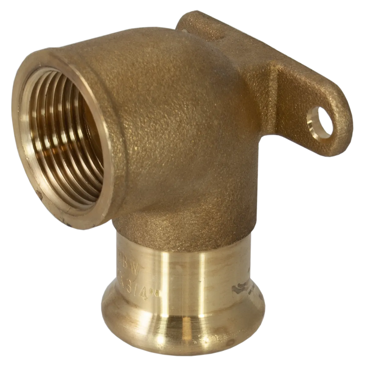 Pegasus M Profile Pressfit Wall Plate Elbow