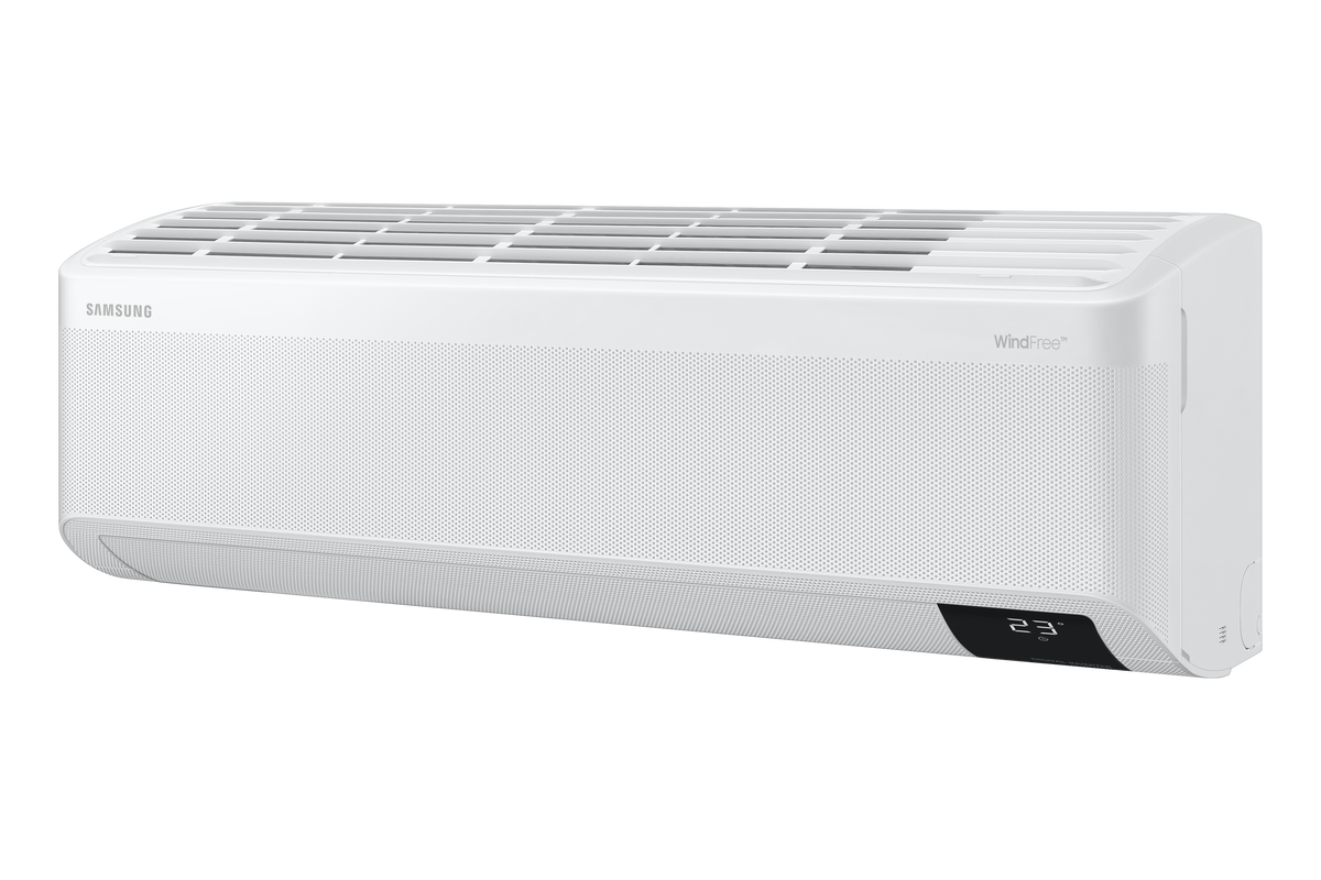 Samsung CAC WindFree high wall indoor unit, right perspective