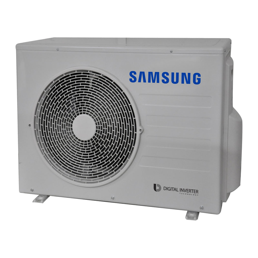 Samsung EHS split R32 outdoor unit, side view