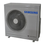 Samsung EHS Mono R32 Gen 6 5kW heat pump, side view