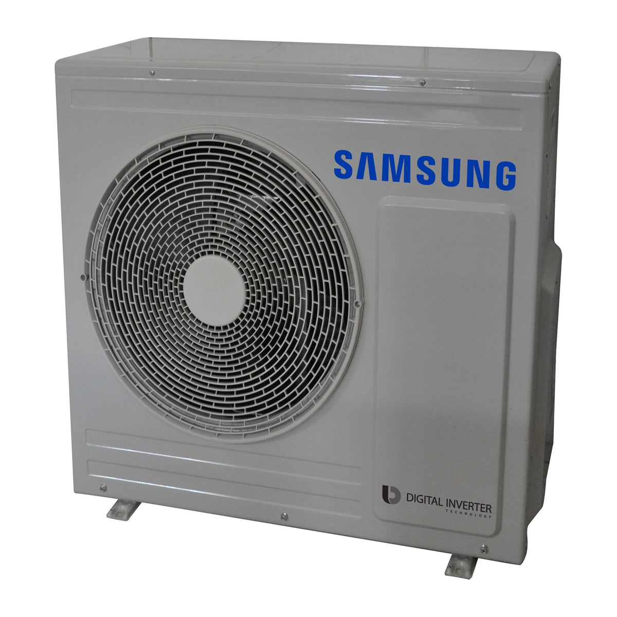 Samsung EHS Mono R32 Gen 6 5kW heat pump, side view