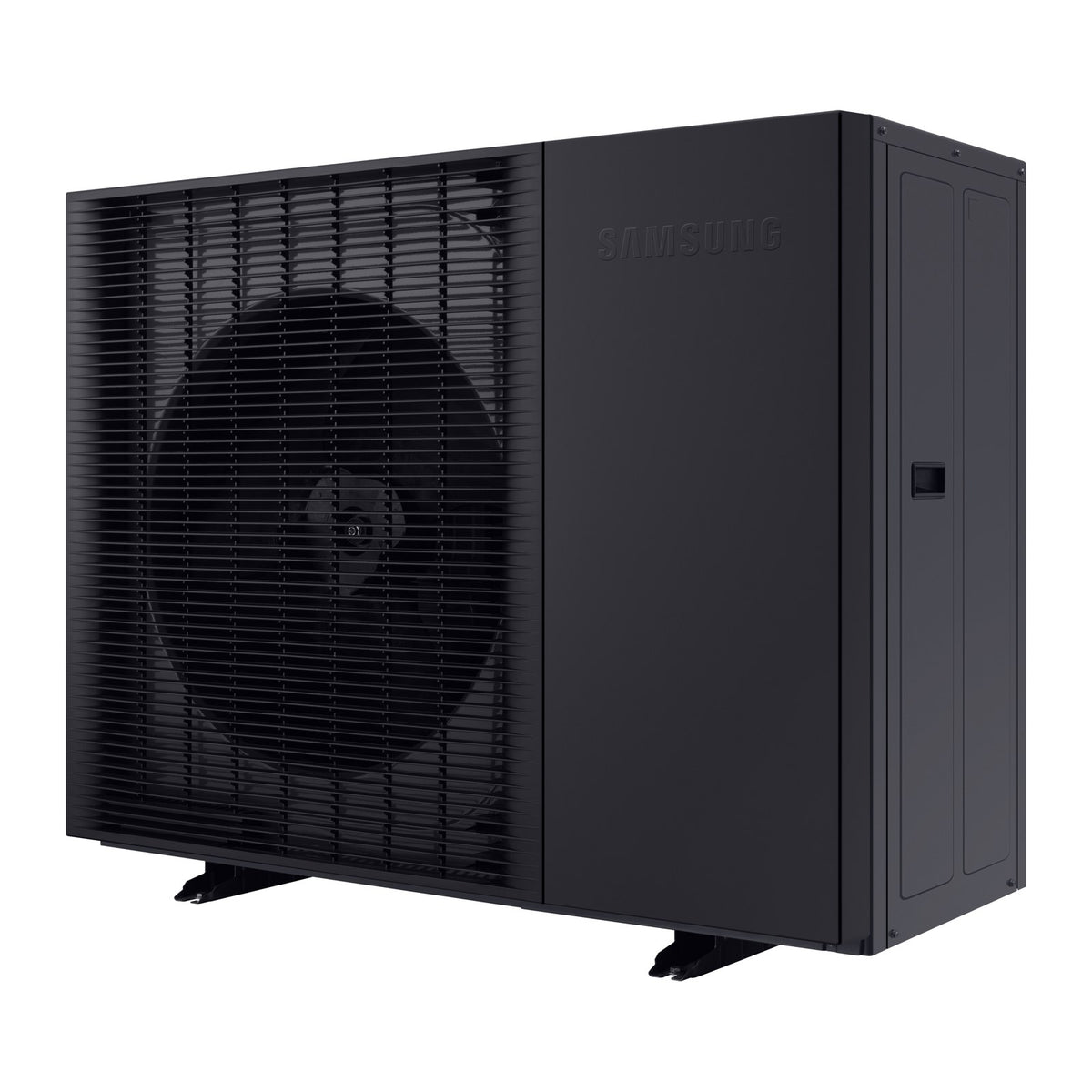 Samsung EHS Mono HT Quiet heat pump, side view