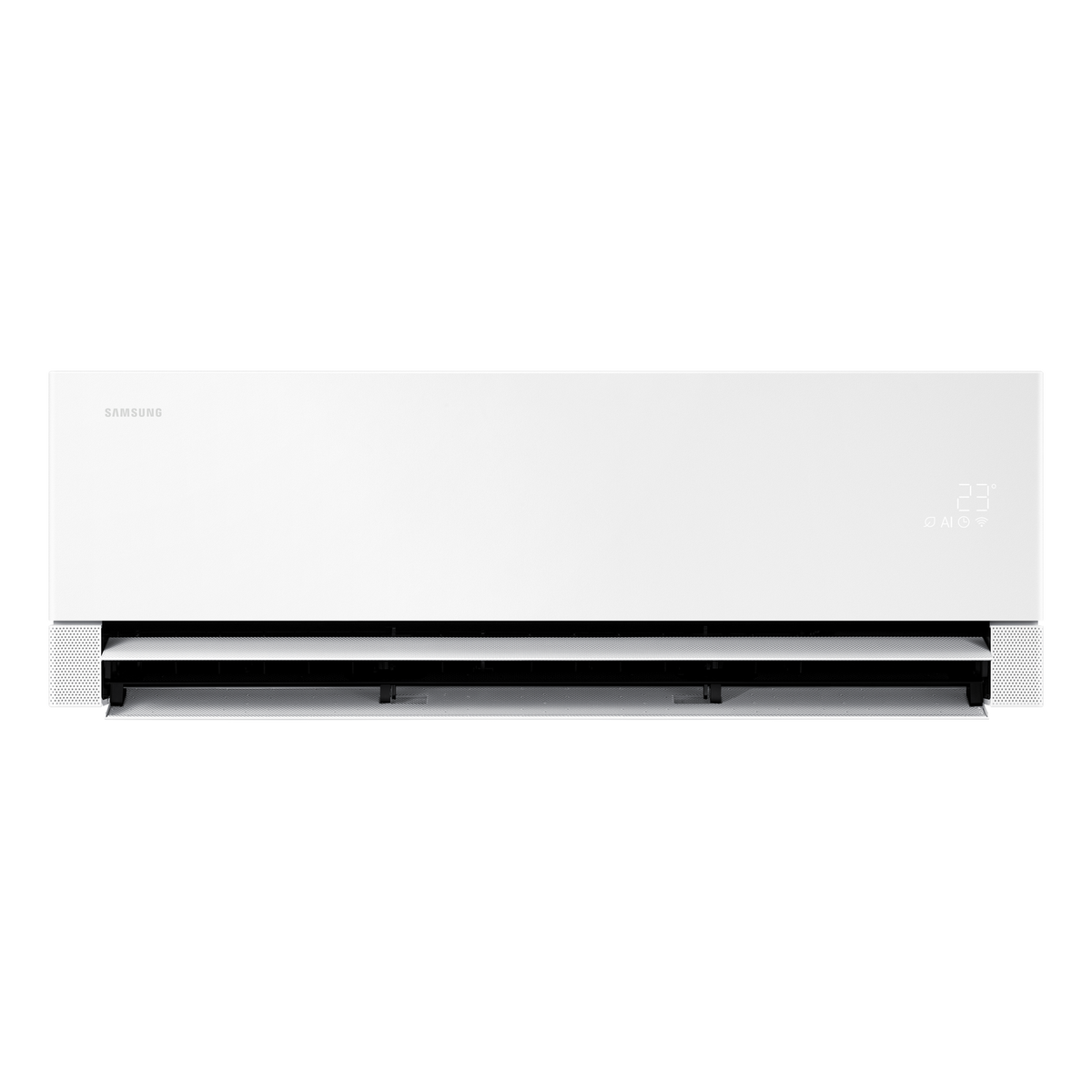 Samsung WindFree Première+ indoor unit, white, louvre open