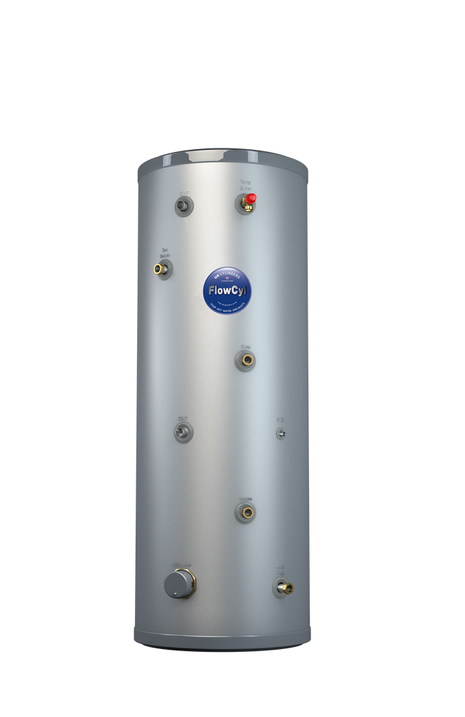 FlowCyl Heatpump Unvented 300L Hot Water Cylinder FCHPD3300