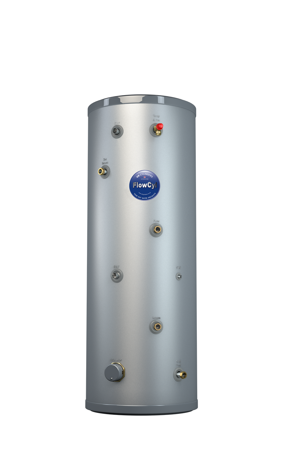 FlowCyl Heatpump Unvented 200L Hot Water Cylinder FCHPD3200
