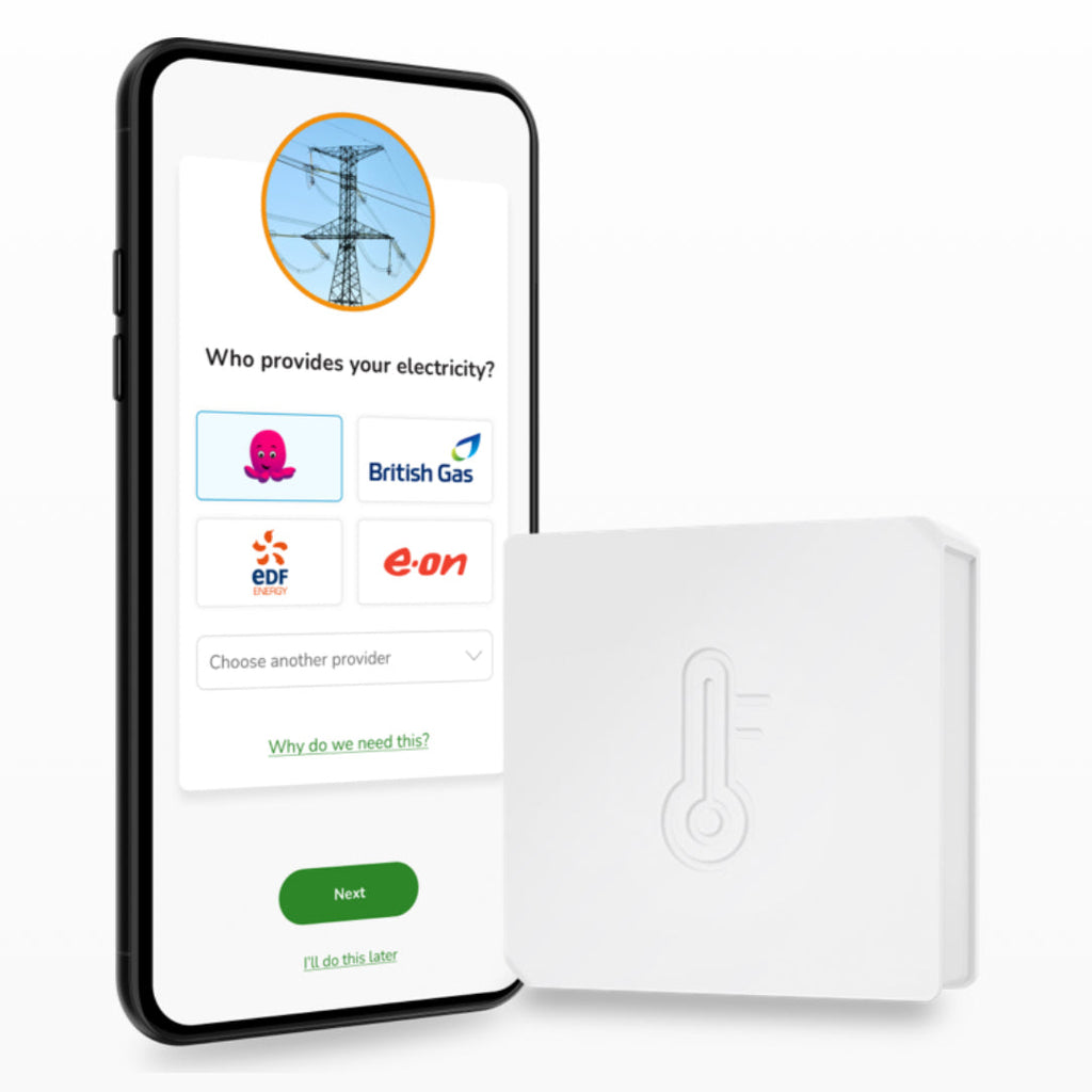 Homely Smart Heat Pump Thermostat Hub and Node with Wireless Dual Zone Node