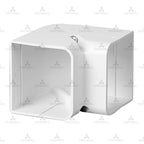 BBJ SpeediDuct 105mm white internal vertical elbow EB-105