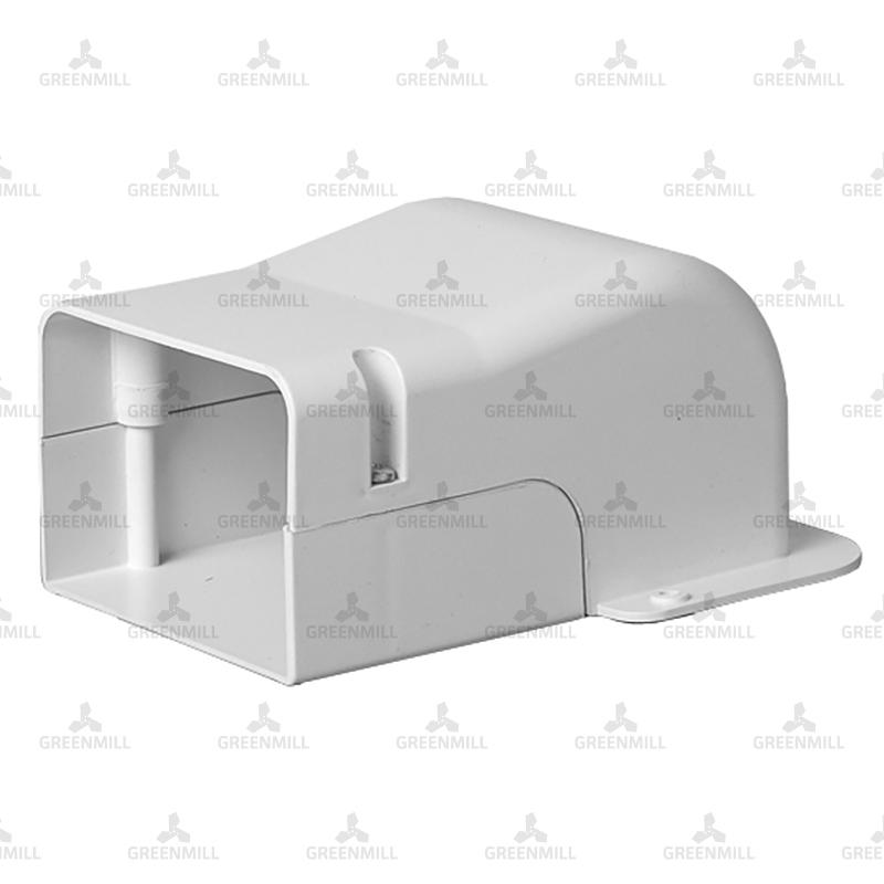 BBJ SpeediDuct 105mm white trunking wall cover WC-105
