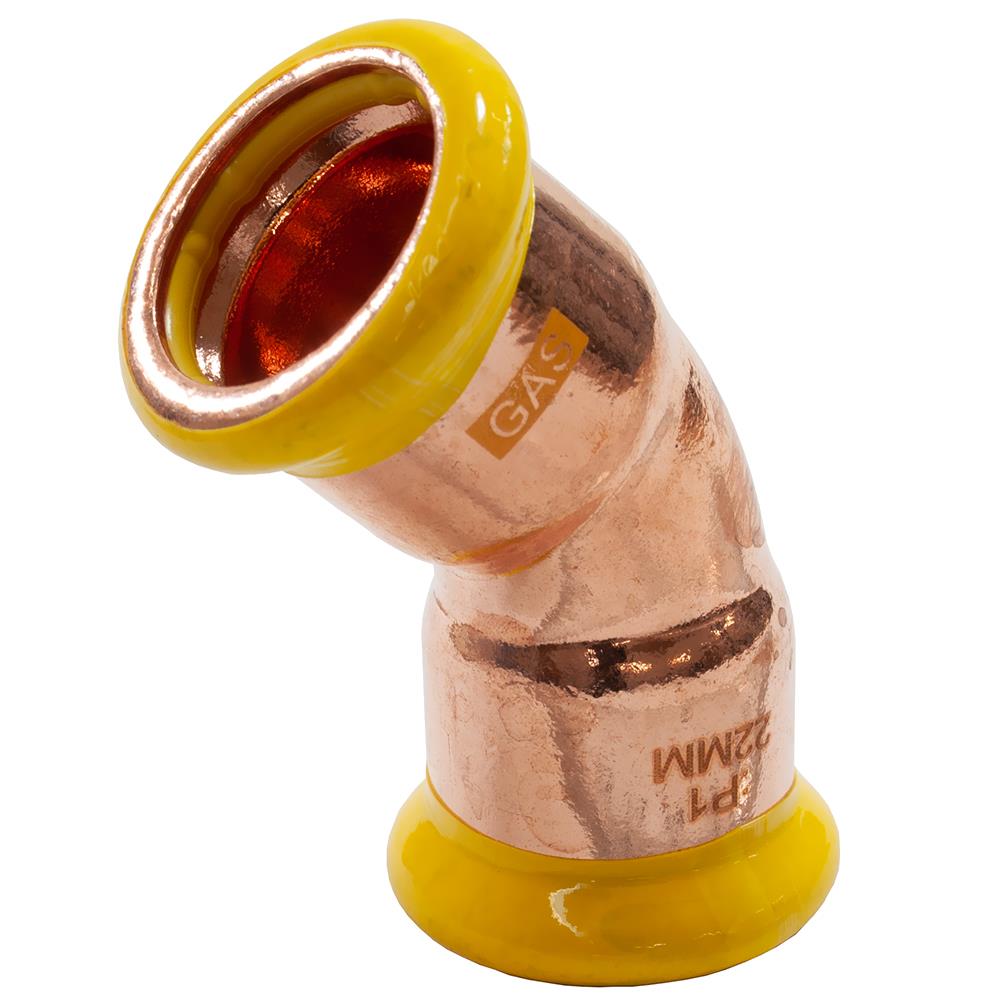 Pegasus M Profile PressFit Obtuse Elbow For Gas