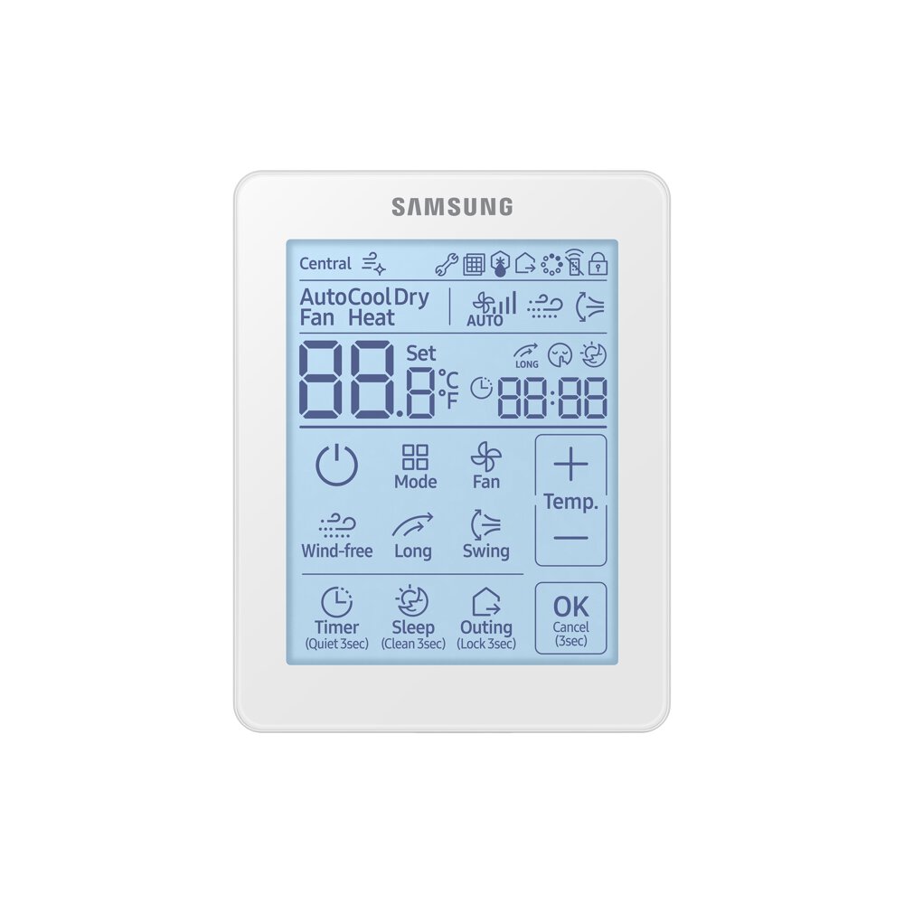 Samsung Touch Simplified Wired Remote Controller - WindFree - Glow Group