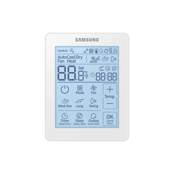 Samsung CAC 10kW Wall Mounted Unit with Simplified Wired Controller
