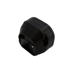 Inaba Denko Slimduct duct end (SE-77-K), black, 75mm