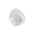 Inaba Denko Slimduct duct end (SE-77-W), white, 75mm