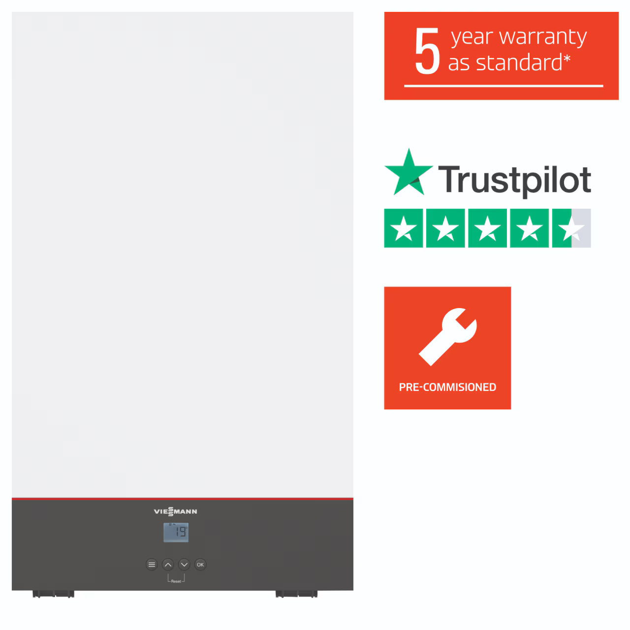 Viessmann Vitodens 025-W Combi Boiler