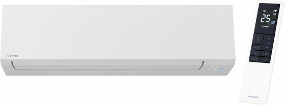 Toshiba Shorai Edge R32 Wall Mounted Air Conditioner Single Split Black and White