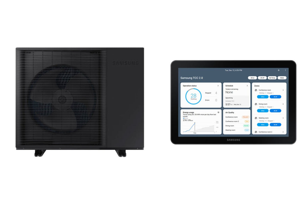 Samsung Mono 5kw A2W Inverter Heat Pump R290 1PH with Samsung AI Home Mono Control Kit