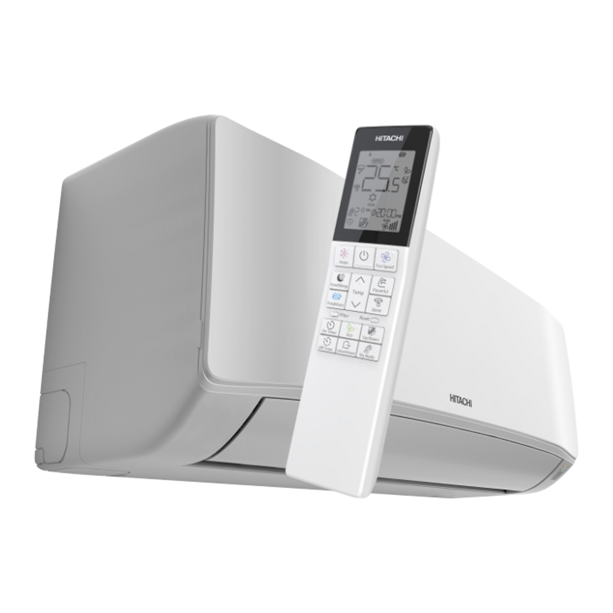 Hitachi airHome 400 wall mounted indoor unit with remote