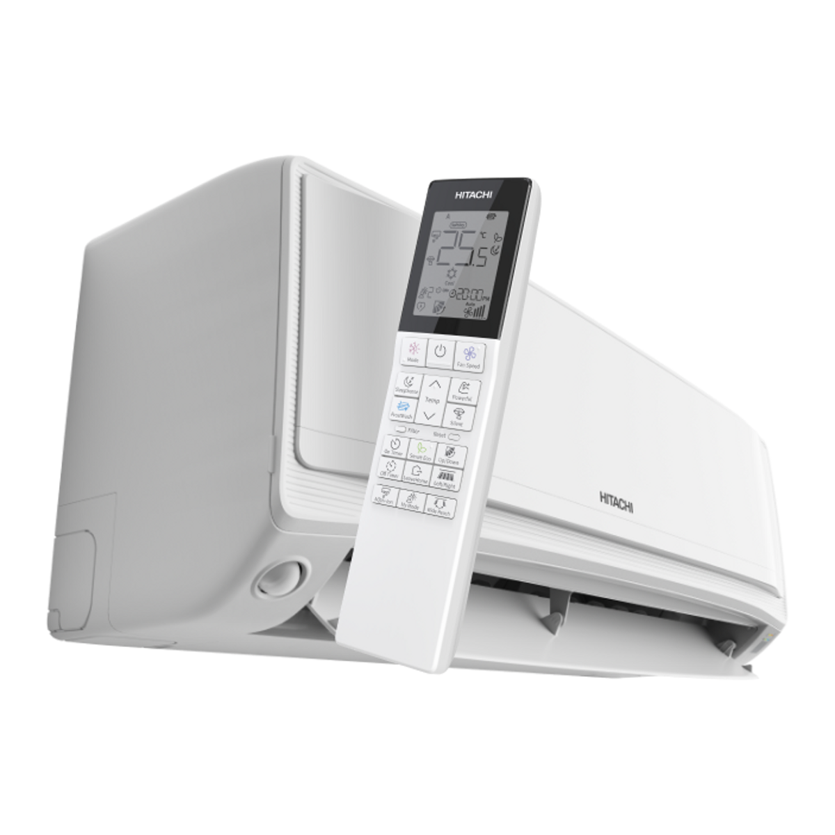 Hitachi airHome 600 wall mounted indoor unit with remote