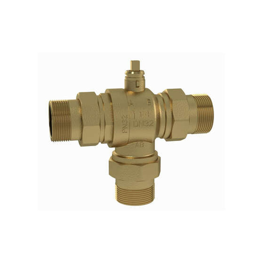 LK 527 heat pump 3-way diverter valve, KVS 25, 1-1/4 inch