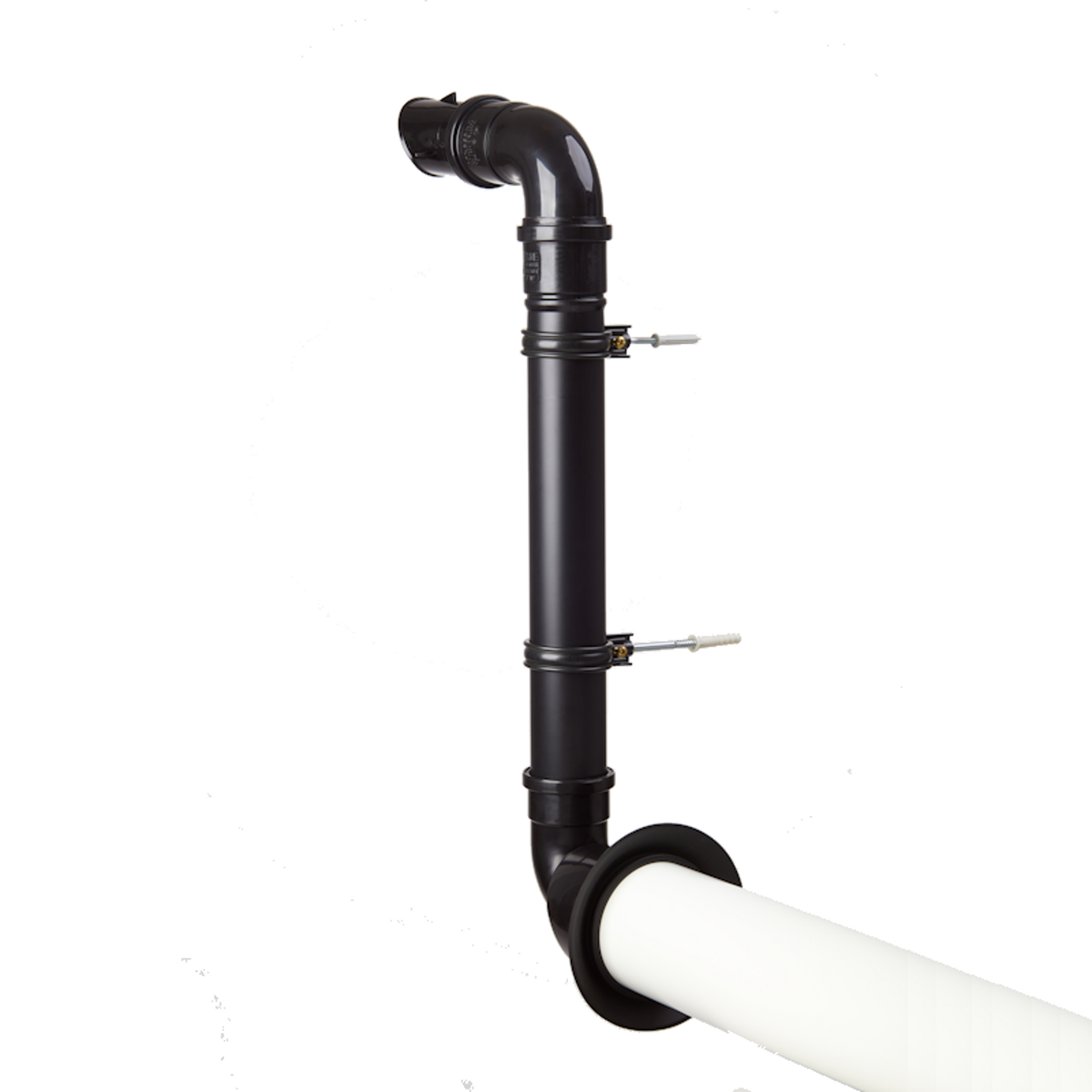 Viessmann 7946889 60mm plume management kit for reduced height horizontal flue