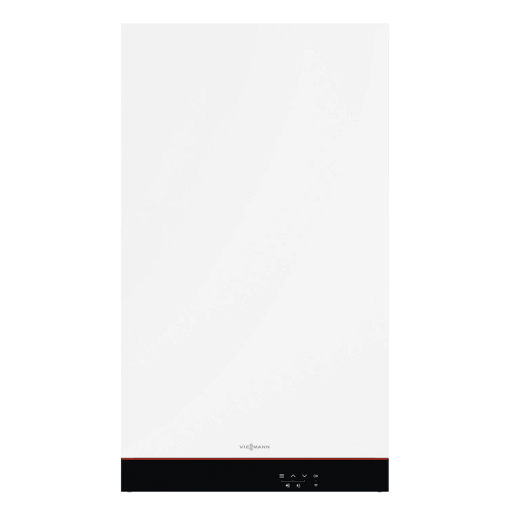 Viessmann Vitodens 050-W boiler, front view with display
