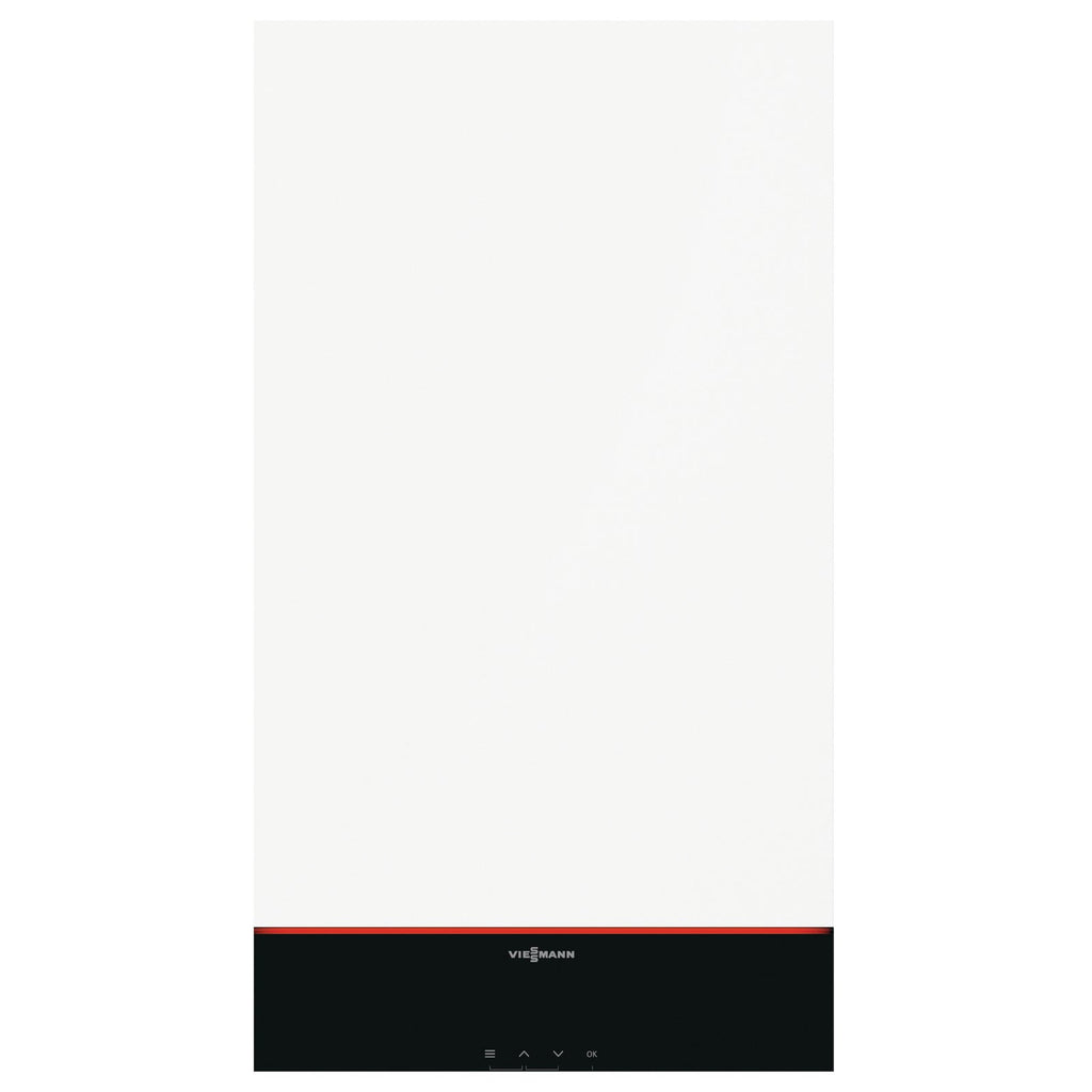 Viessmann Vitodens 100-W wall-hung gas condensing system boiler, front view