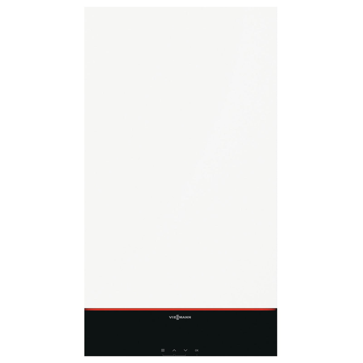 Viessmann Vitodens 100-W wall-hung gas condensing system boiler, front view