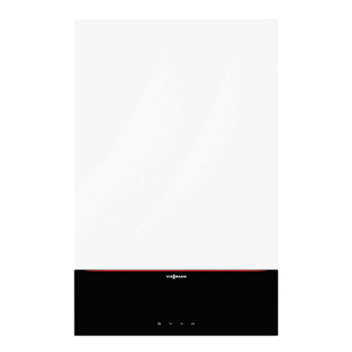 Viessmann Vitodens 200-W gas condensing boiler with touchscreen, front view