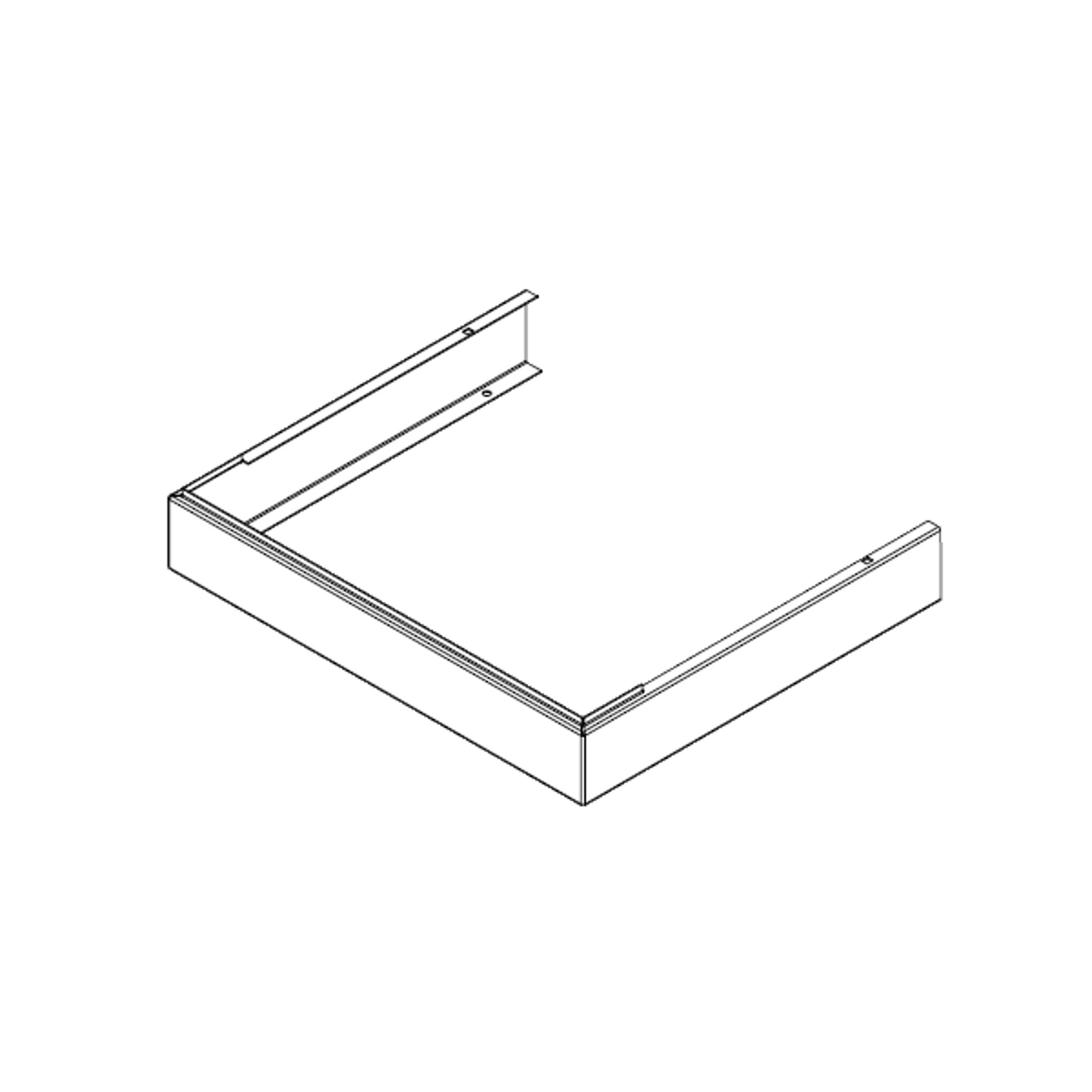 Viessmann ZK05674 valve fittings cover for Vitodens 100-W