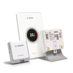 Worcester Bosch EasyControl table stand 7736701576 shown with a white EasyControl and Control Key (stand only supplied)