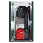 Worcester Bosch Greenstar Danesmoor External regular oil boiler with cabinet open