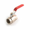 Lever Ball Valve - 1" BSP PF Red Lever Handle