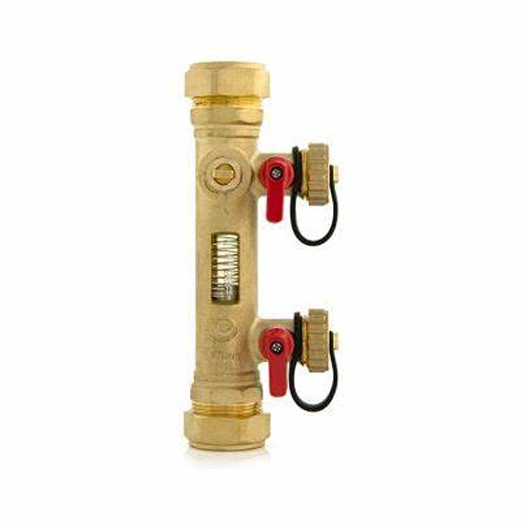 Inta 28mm Flow Balancing Valve With Fill & Flush 10-50 Litre INFBV2850 ...